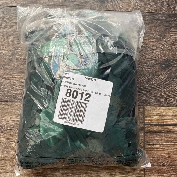 Sequinned One-Shoulder Mini Dress by Maeve - Picture 16 of 16